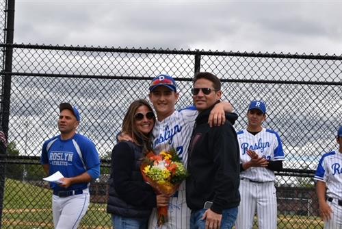 Senior Athlete and Family